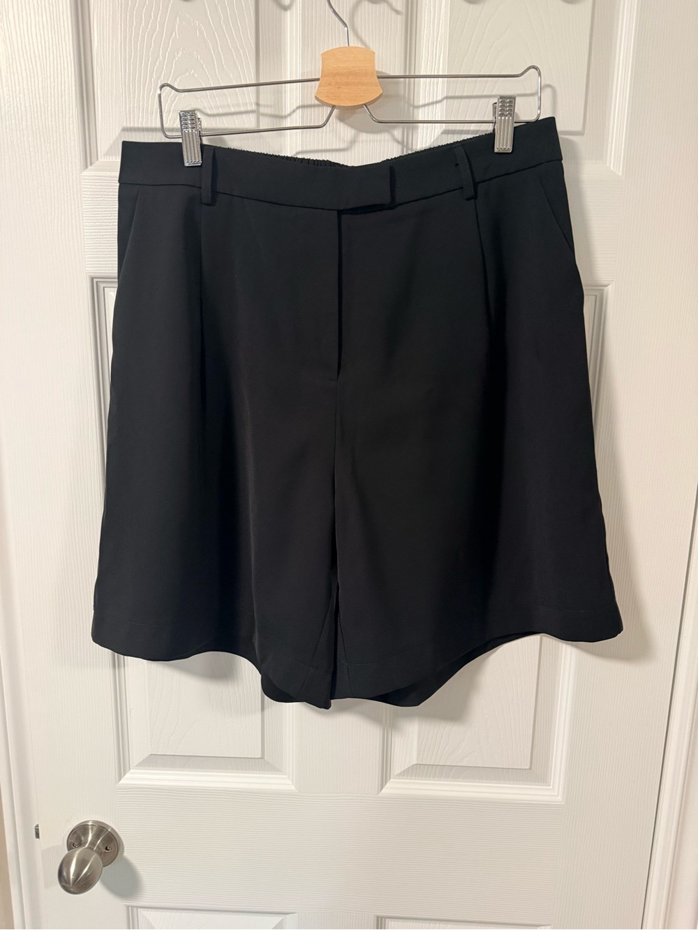 Black Women's Tailored Shorts